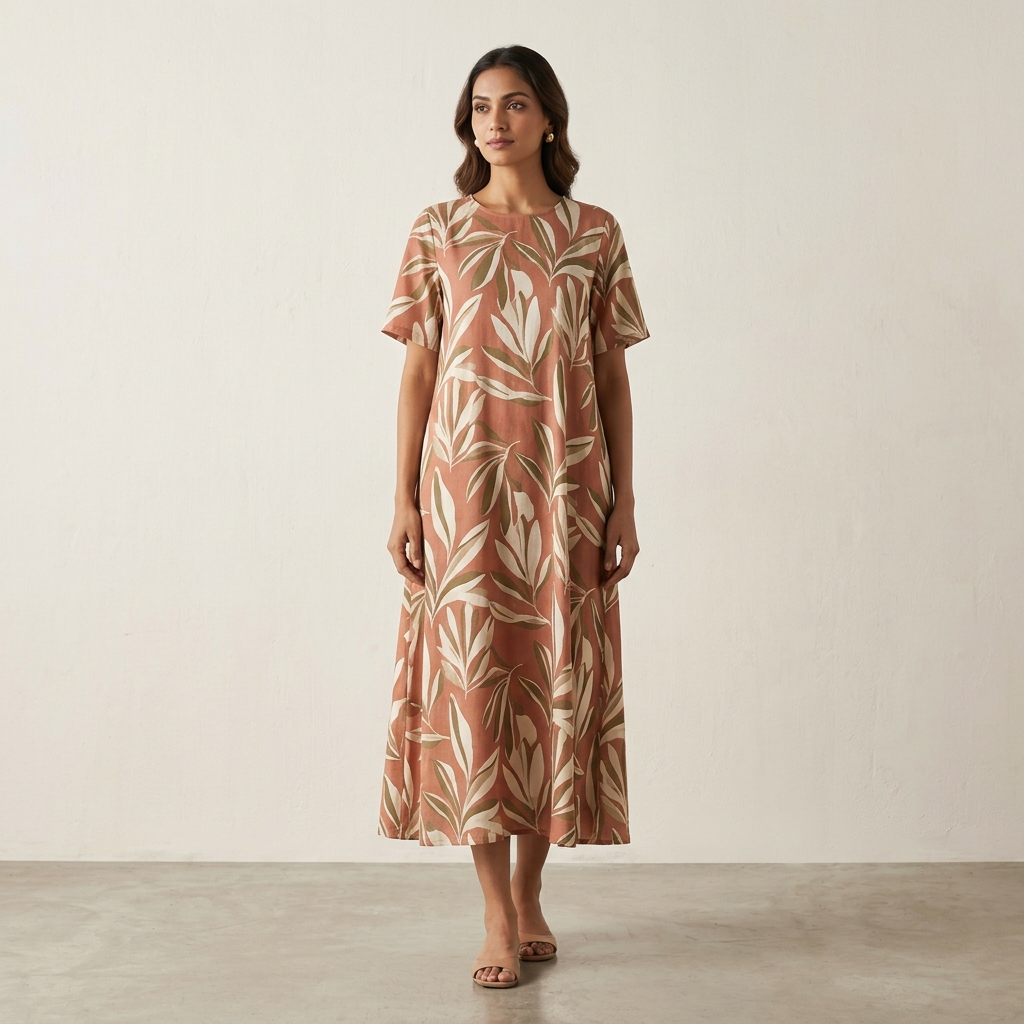 Contemporary Printed Dress