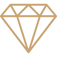 Diamond outline